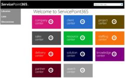 ServicePoint365 "Centers"